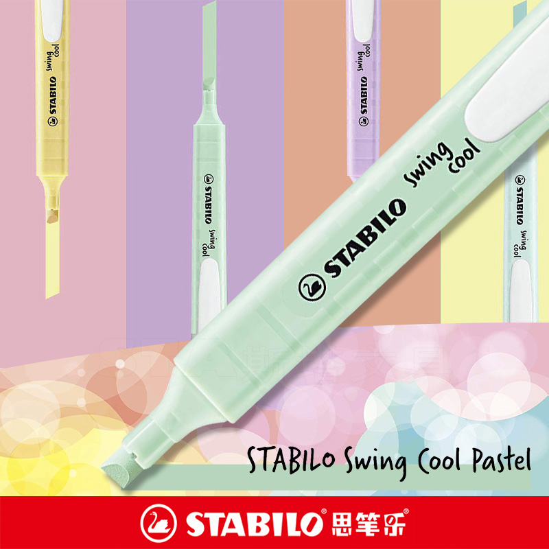 6 Pcs STABILO Highlighter 275  - Stabilo Marker Swing Cool recensione e prezzo